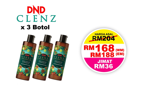 3 DND CLENZ RM168